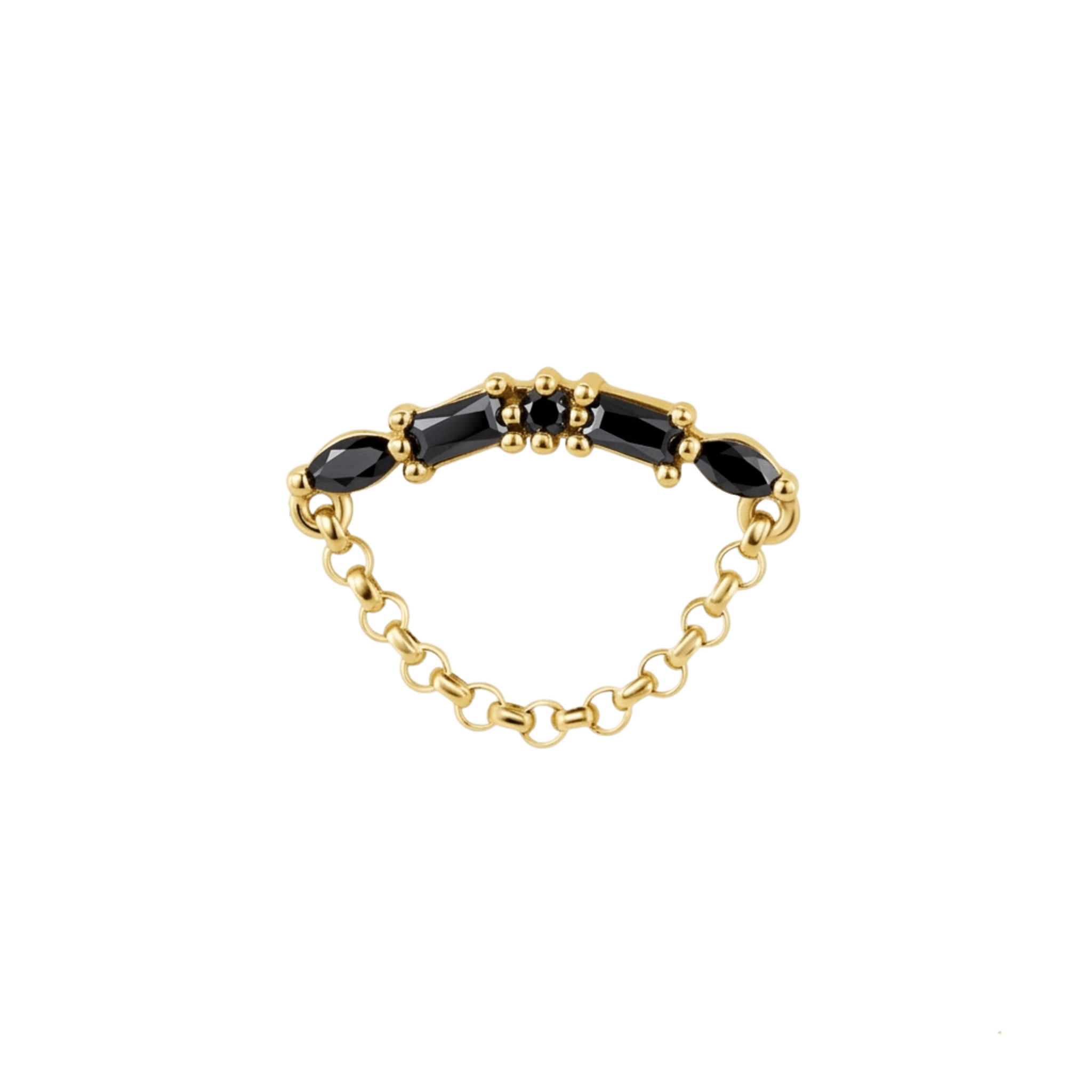 Irena Rolo Chain – 14K Gold Threadless/Threaded End - piercing-zone.com