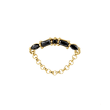 Irena Rolo Chain – 14K Gold Threadless/Threaded End - piercing-zone.com