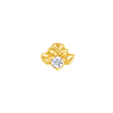Jasmine – 14K Gold Threadless/Threaded End - piercing - zone.com
