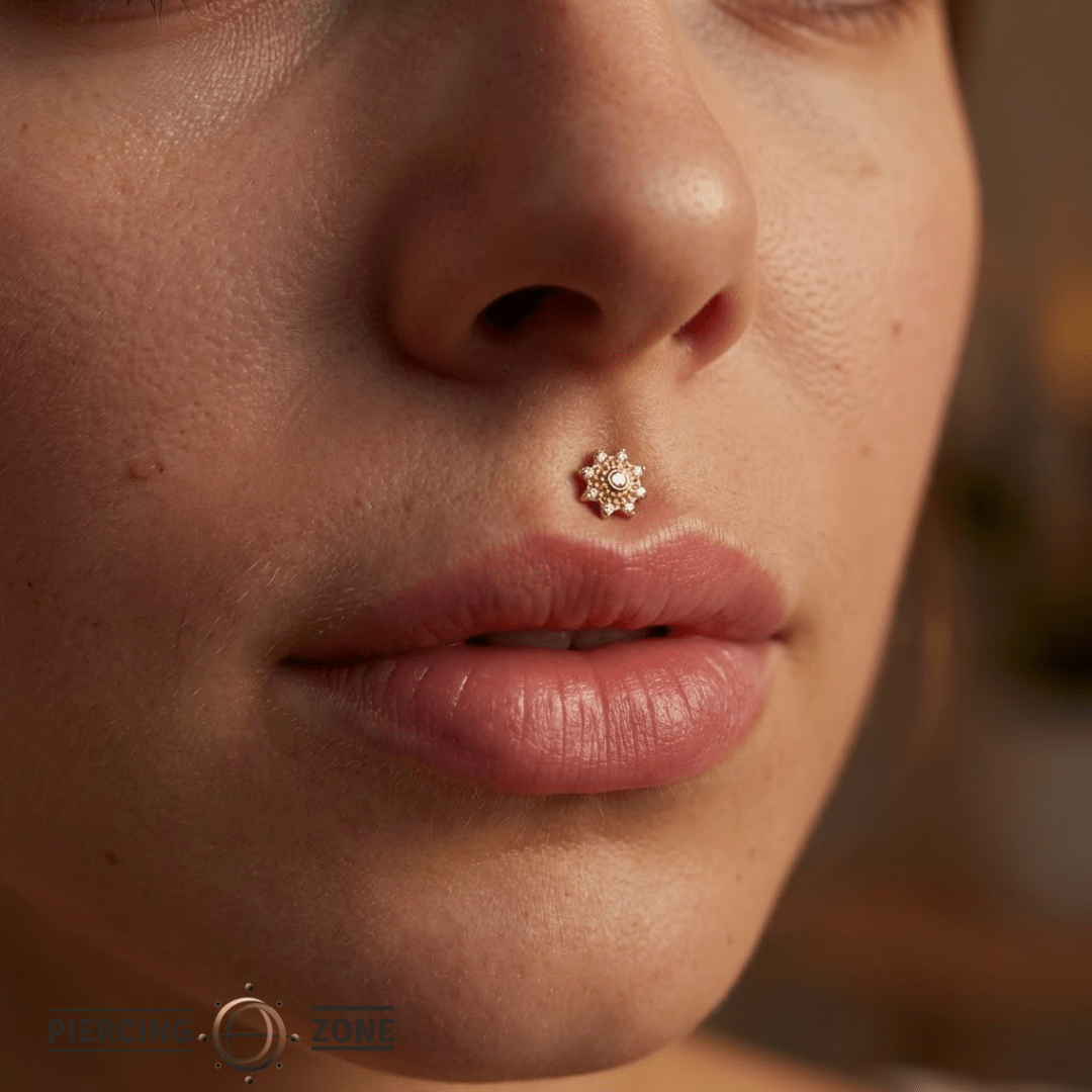 Jemma – 14K Gold Threadless/Threaded End - piercing - zone.com