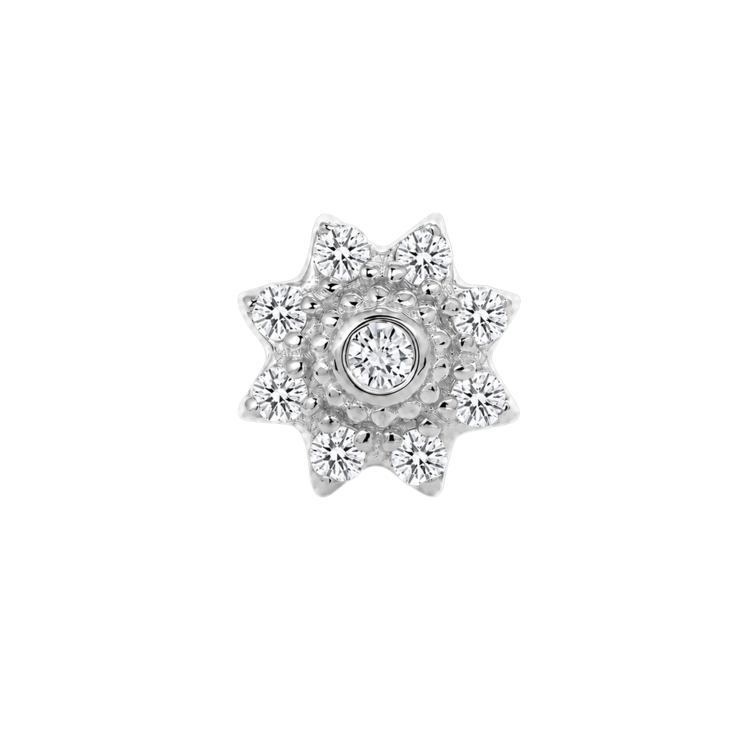 Jemma – 14K Gold Threadless/Threaded End