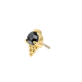 Jolene Pin - 14K Gold Gem Threadless End - piercing - zone.com