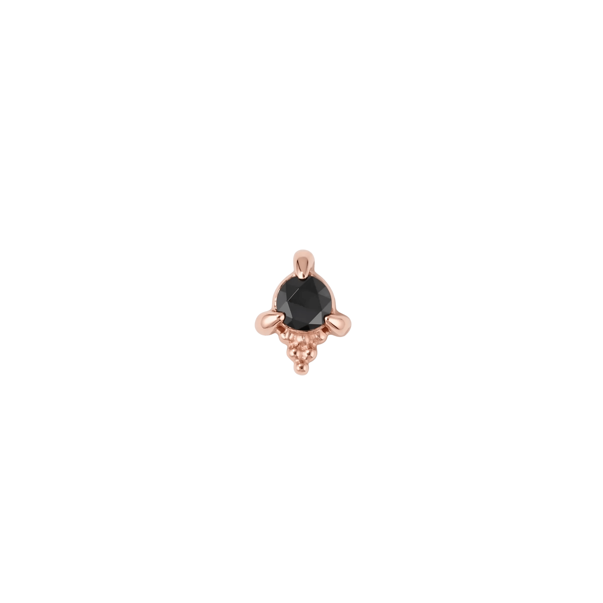 Jolene Pin - 14K Gold Gem Threadless End - piercing - zone.com