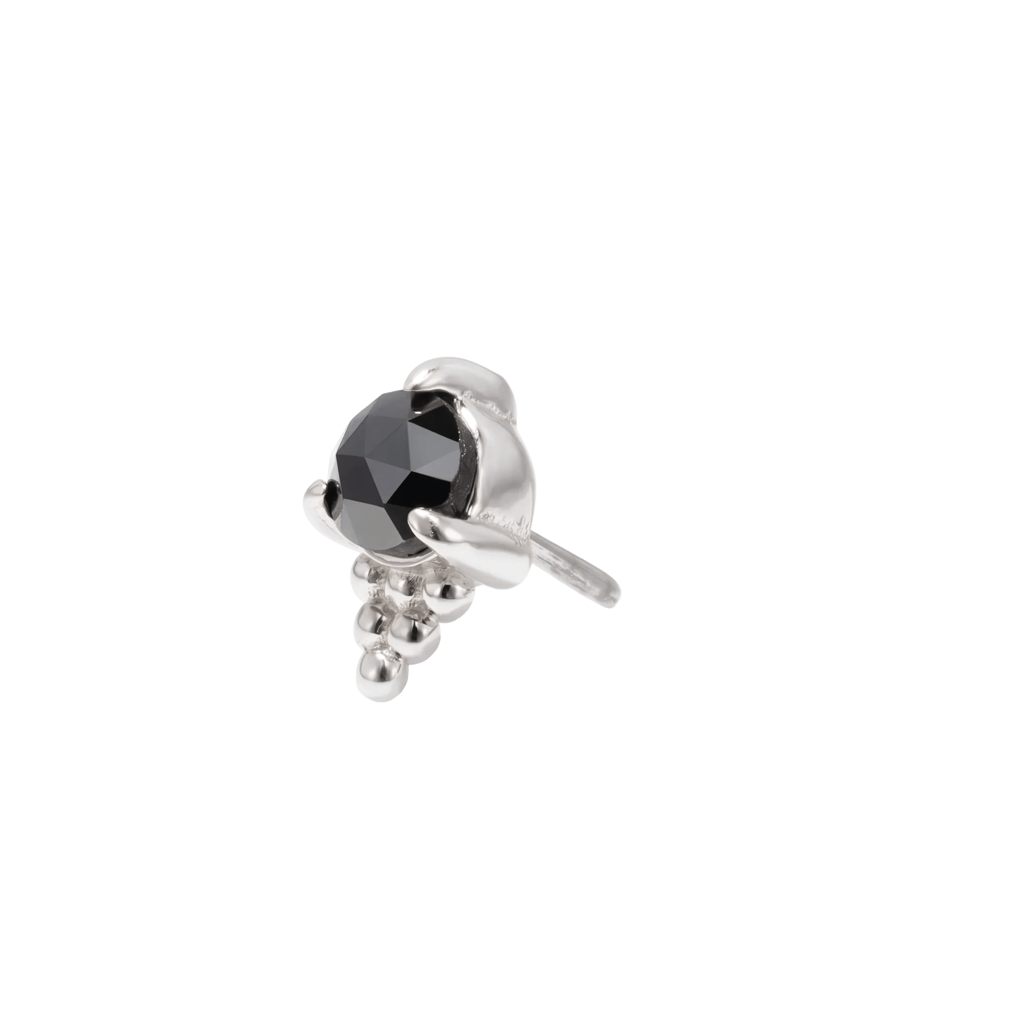 Jolene Pin - 14K Gold Gem Threadless End - piercing - zone.com