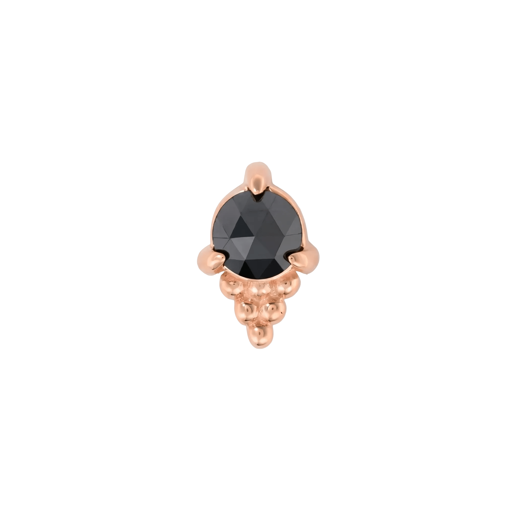 Jolene Pin - 14K Gold Gem Threadless End - piercing - zone.com