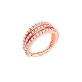 Juliet Clicker with 57 Pavé Gems – 14K & 18K Gold - piercing-zone.com
