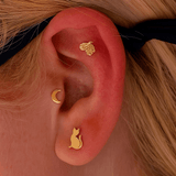 Juni - Purr – 14K Gold Threadless End - piercing - zone.com