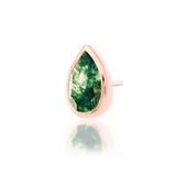 Aeverie – 14K Gold Moss Agate Threadless End