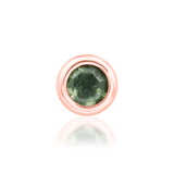 Alary – 14K Gold Moss Agate Threadless End