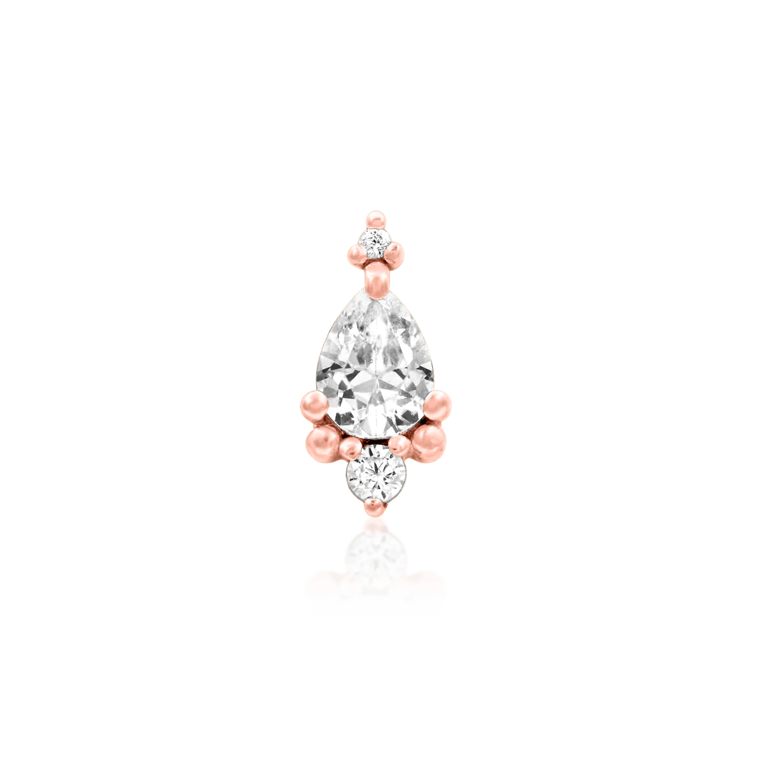 AMELIA-14K GOLD piercing-zone.com