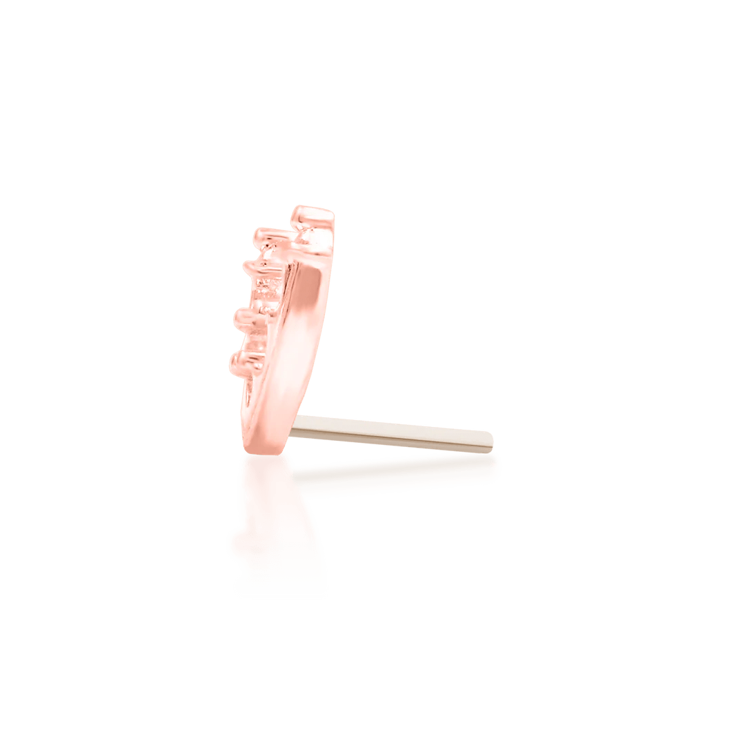 Anya – 14K Gold Threadless End