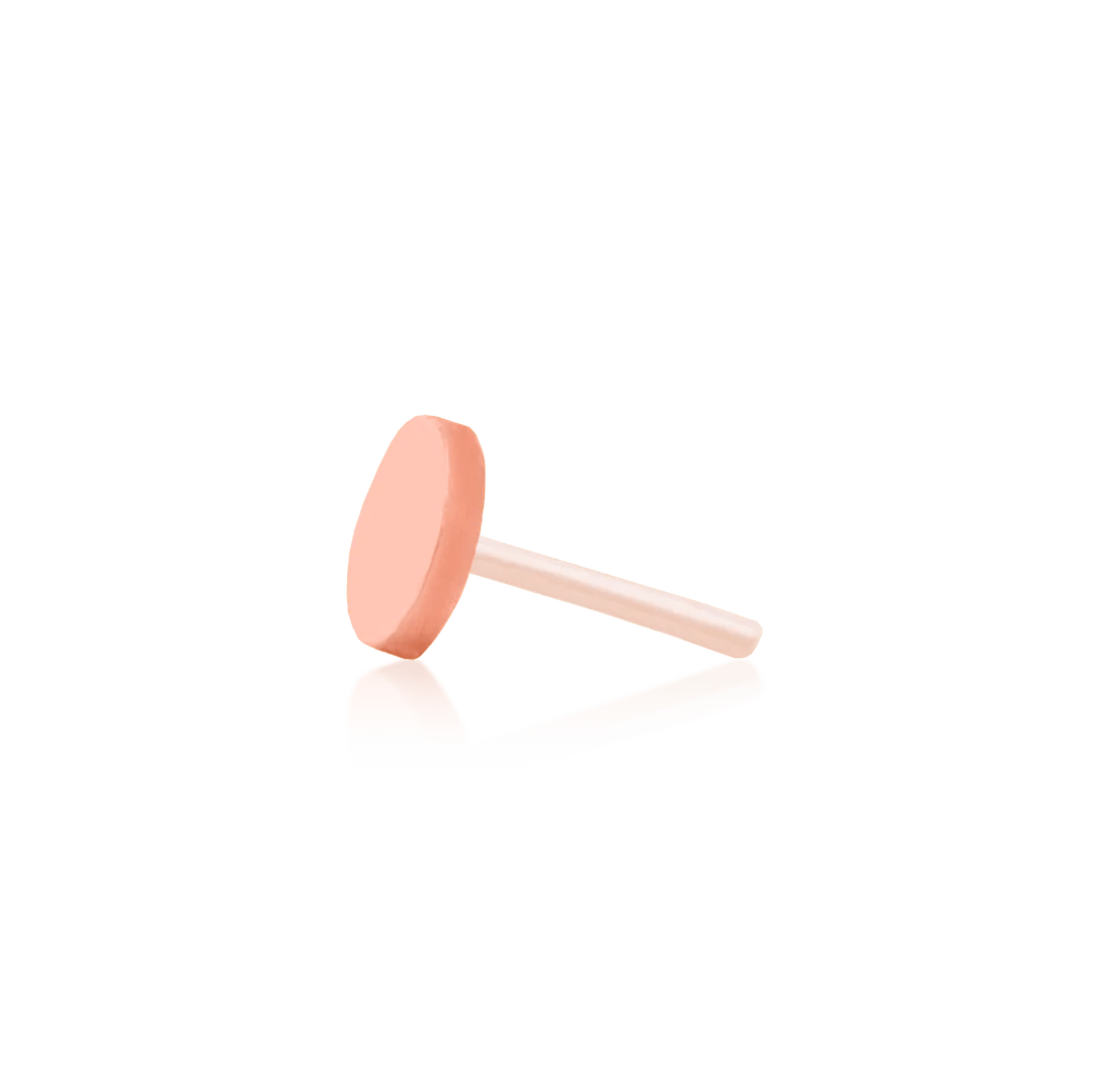 SOLID GOLD DISK-14K GOLD piercing-zone.com