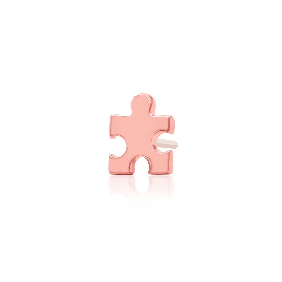 PUZZLE PIECE-14K GOLD piercing-zone.com