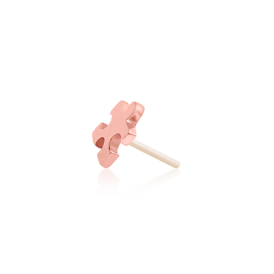 PUZZLE PIECE-14K GOLD piercing-zone.com