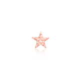 HAMMERED STAR-14K GOLD piercing-zone.com