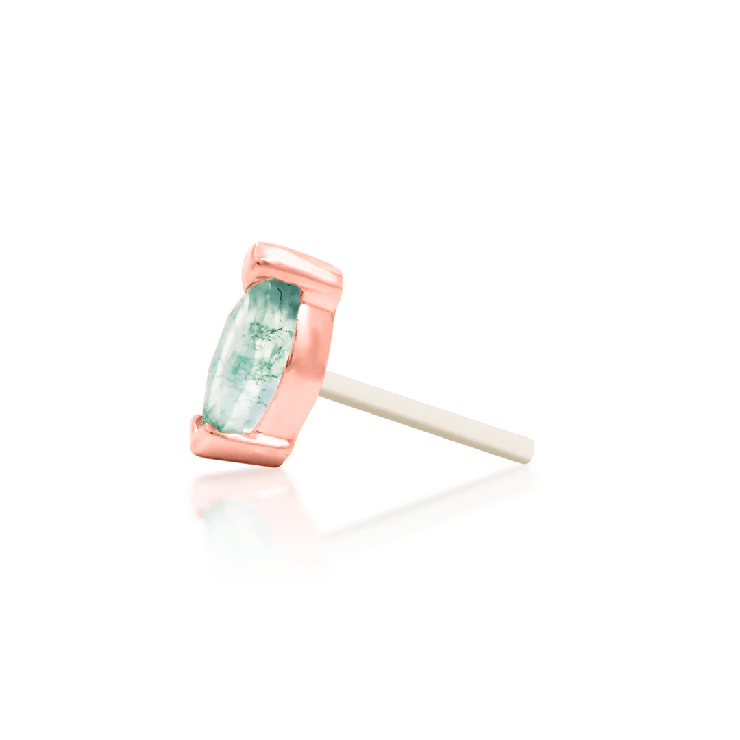 MARQUISE MOSS - 14K GOLD piercing-zone.com