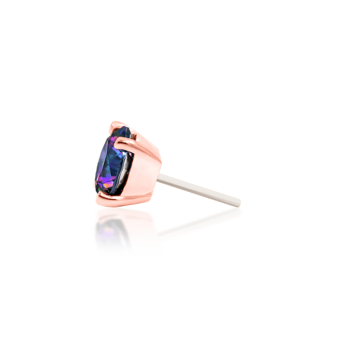 MYSTIC PRONG-SET - 14K GOLD piercing-zone.com