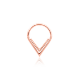 Penny Seam Ring - 14K Gold 