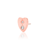 PLANCHETTE GOLD 14K  - THREADLESS END piercing-zone.com
