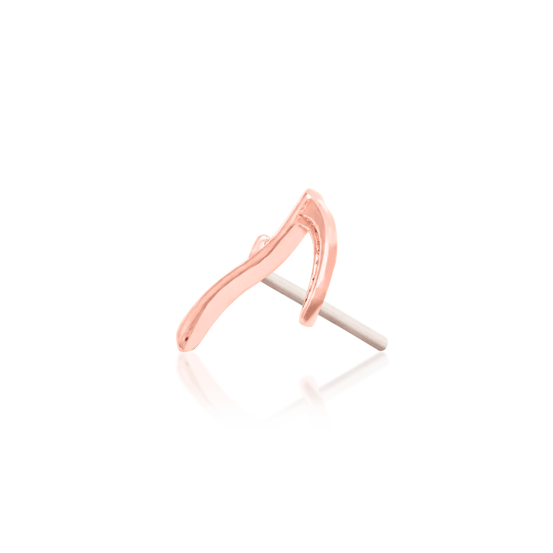SCYTHE 14K GOLD - THREADLESS END piercing-zone.com