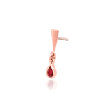 TILL DEATH GOLD 14K  - THREADLESS END piercing-zone.com