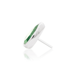 Aeverie – 14K Gold Moss Agate Threadless End