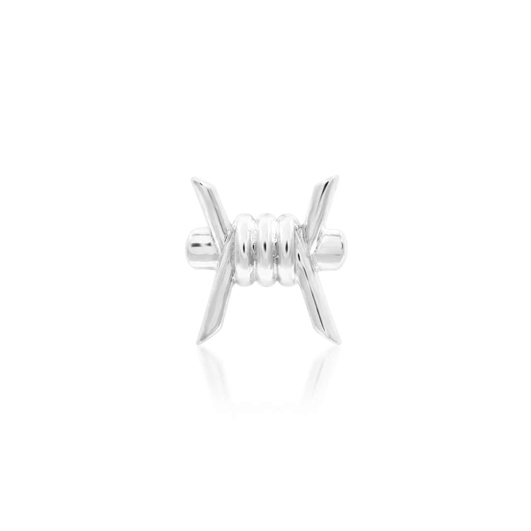 BARB-ARA 14K GOLD - THREADLESS END piercing-zone.com