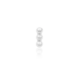 Beads of 3 – Minimalist Trio – 14K Gold Threadless End