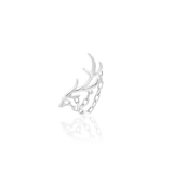 Chained Antler Chains – 14K Gold Threadless End