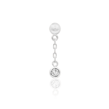 Daphne Chains – 14K Gold Threadless End with CZ Gemstone