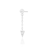 Darcy Chains – 14K Gold Threadless End with Spike Charm