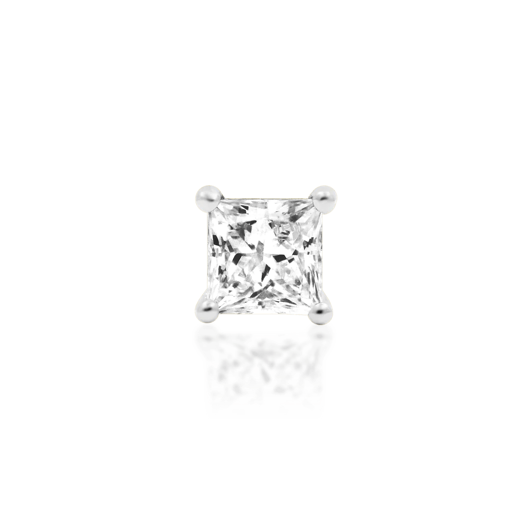Diamond Princess Threadless End – 14K Gold & Lab-Grown Diamond