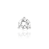 Diamant-Zinke - Gewindeloses Ende - 14K Gold