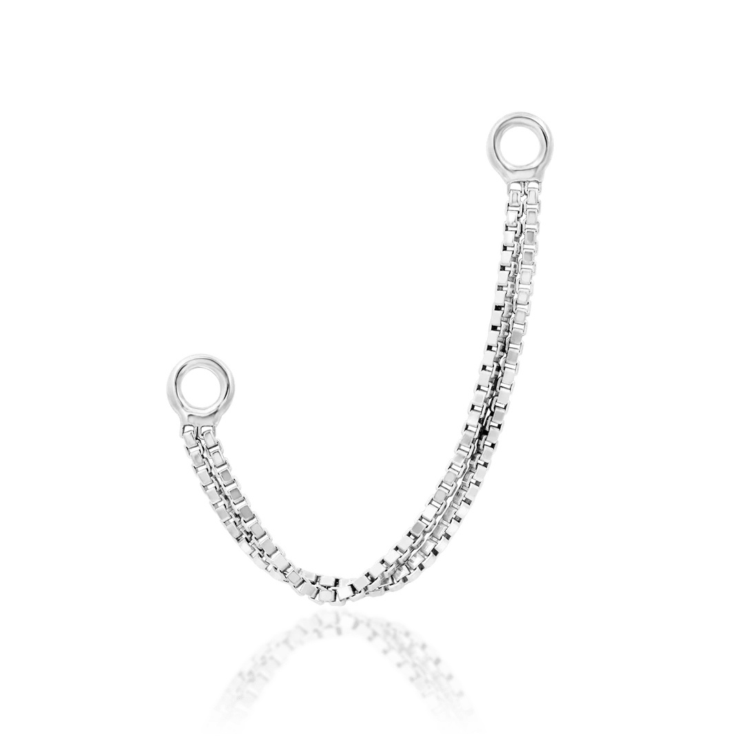 Double Box Chain – 14K Gold
