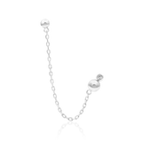 Elora Chains – 14K Gold & Swarovski CZ Dangle Threadless End