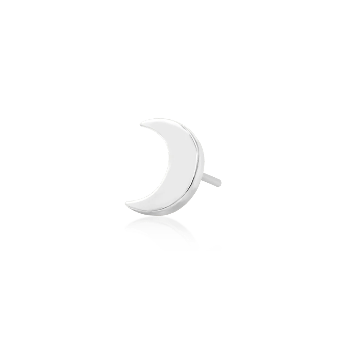 GOLD MOON-14K GOLD piercing-zone.com