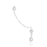 Islay Chains – 14K Gold & Cubic Zirconia Threadless End