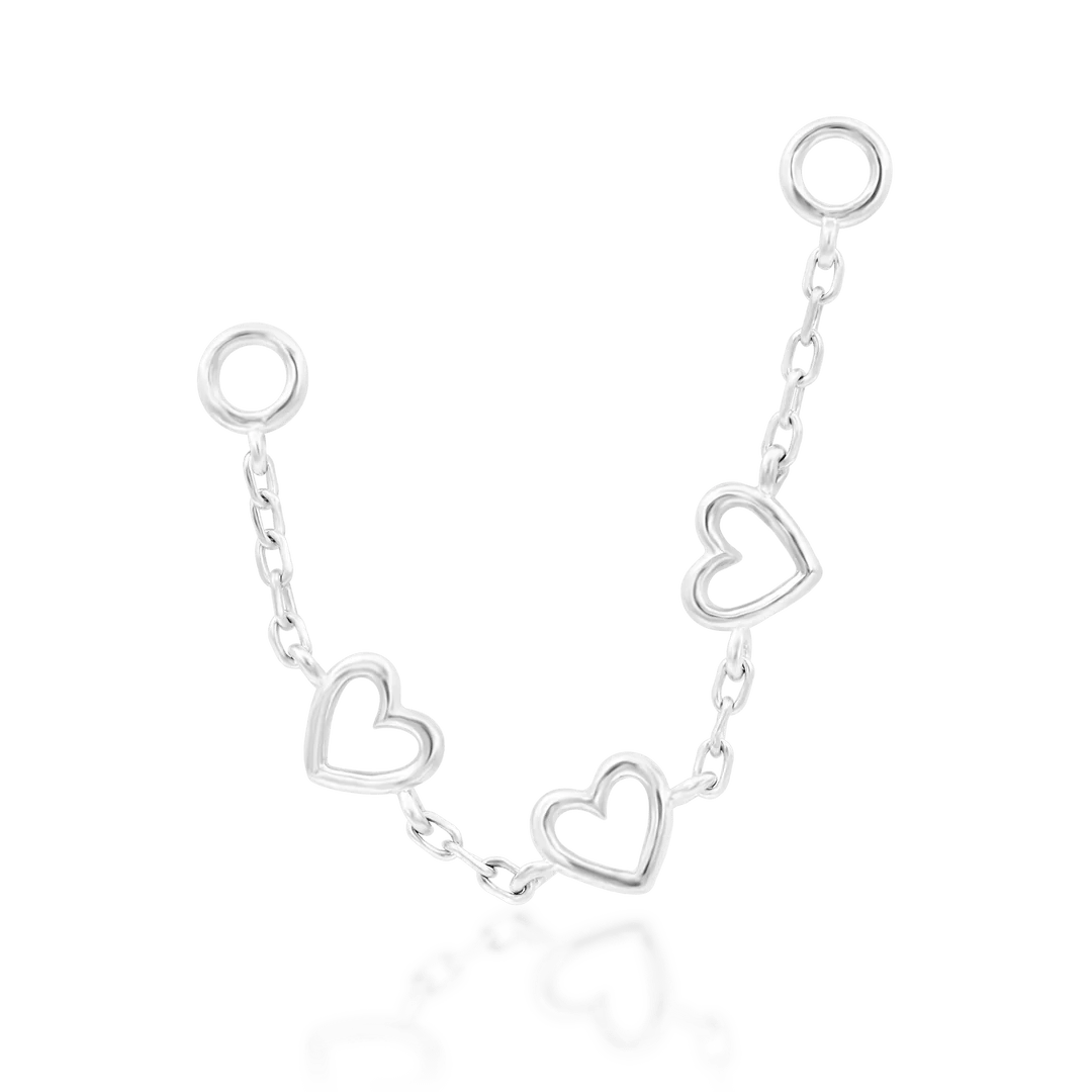 Lots of Love Chains – 14K Gold Charm