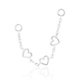 Lots of Love Chains – 14K Gold Charm