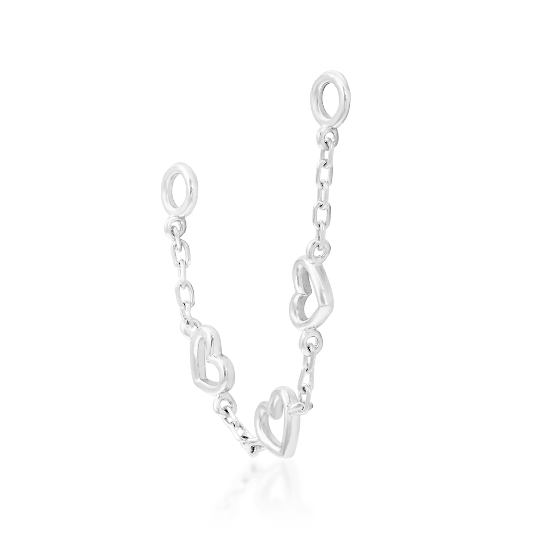 Lots of Love Chains – 14K Gold Charm