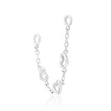 Lots of Love Chains – 14K Gold Charm