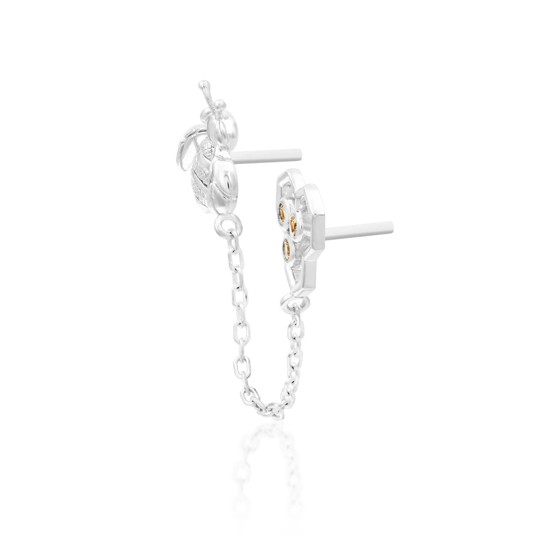 Oh Honey Chains – 14K Gold Threadless End