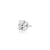 PRONG-SET CZ-14K GOLD piercing-zone.com