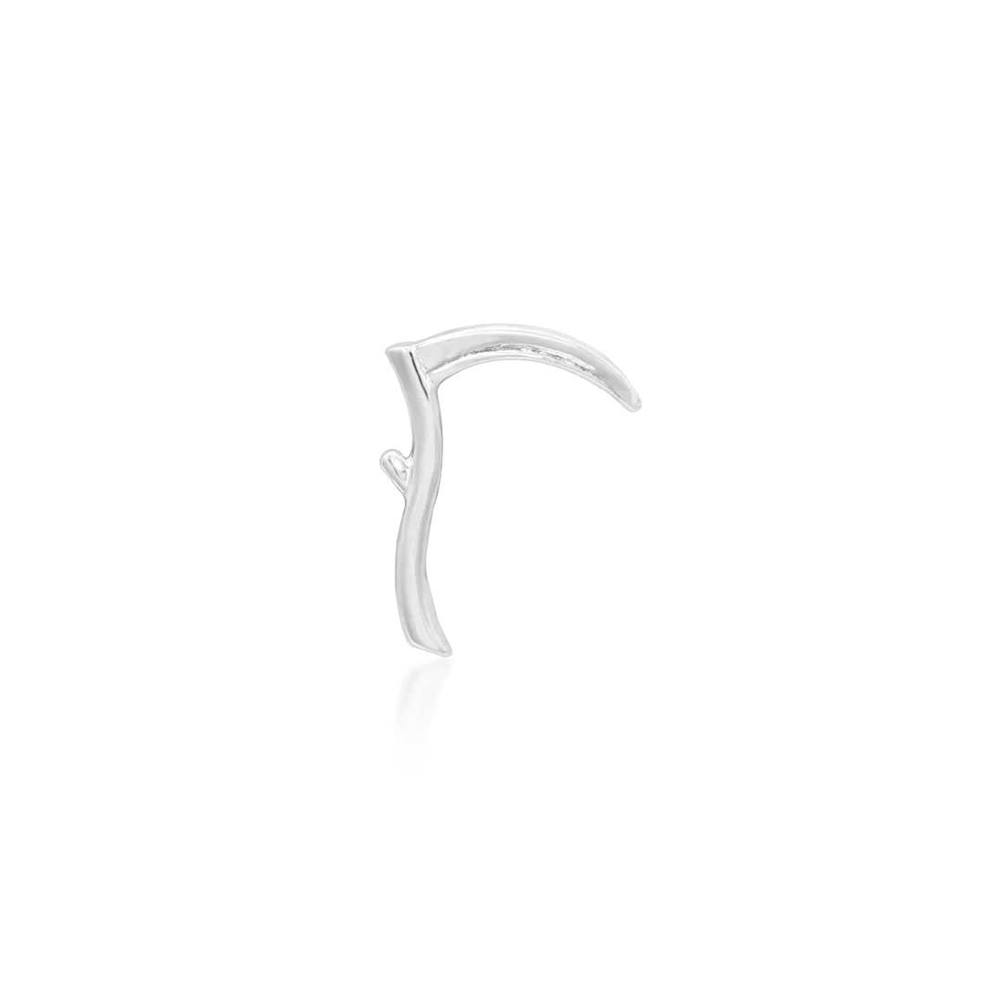 SCYTHE 14K GOLD - THREADLESS END piercing-zone.com