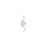 TEXTURED SNAKE-14K GOLD piercing-zone.com