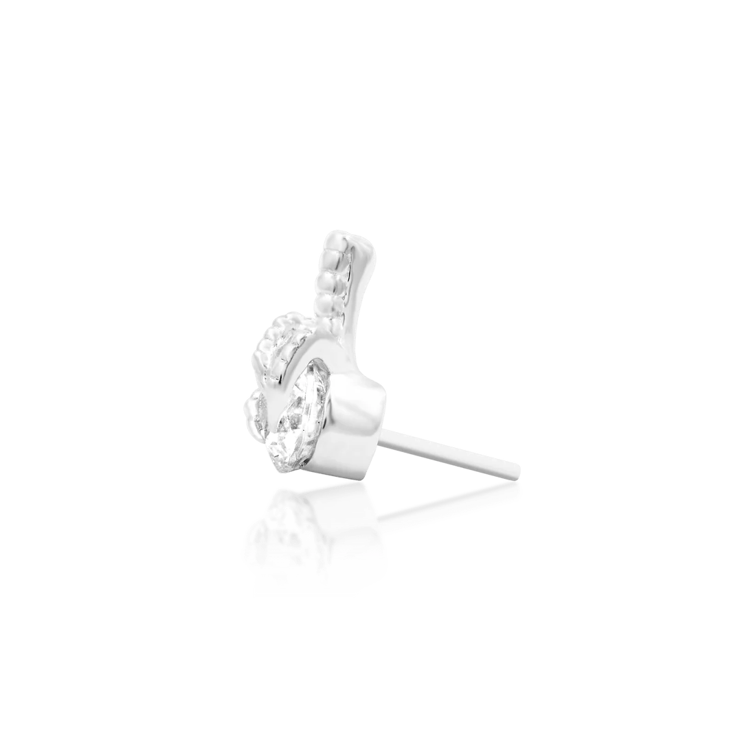 TIAMAT 14K GOLD - THREADLESS END piercing-zone.com