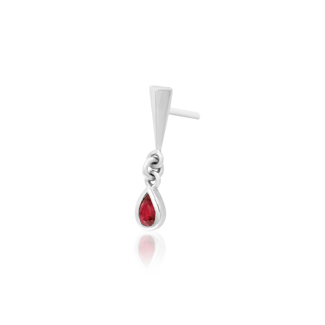 TILL DEATH GOLD 14K  - THREADLESS END piercing-zone.com