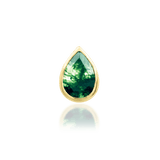 Aeverie – 14K Gold Moss Agate Threadless End