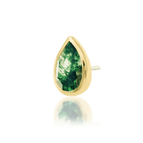 Aeverie – 14K Gold Moss Agate Threadless End