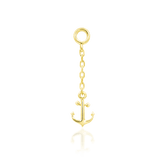Anchor Away Chain – 14K Gold Charm